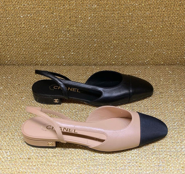 Flat slingback