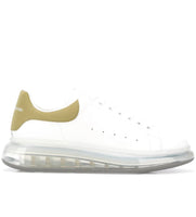 Oversized sneakers with clear sole